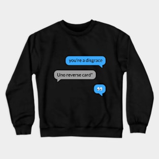 Funny Text Convo Crewneck Sweatshirt